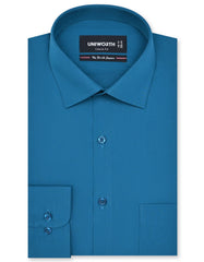 Plain Teal Classic Fit Shirt FS1609RF-14.5