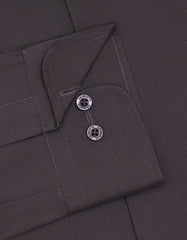 Plain Chocolate Classic Fit Shirt FS1610-2RF-15.5