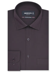 Plain Chocolate Classic Fit Shirt FS1610-2RF-14.5