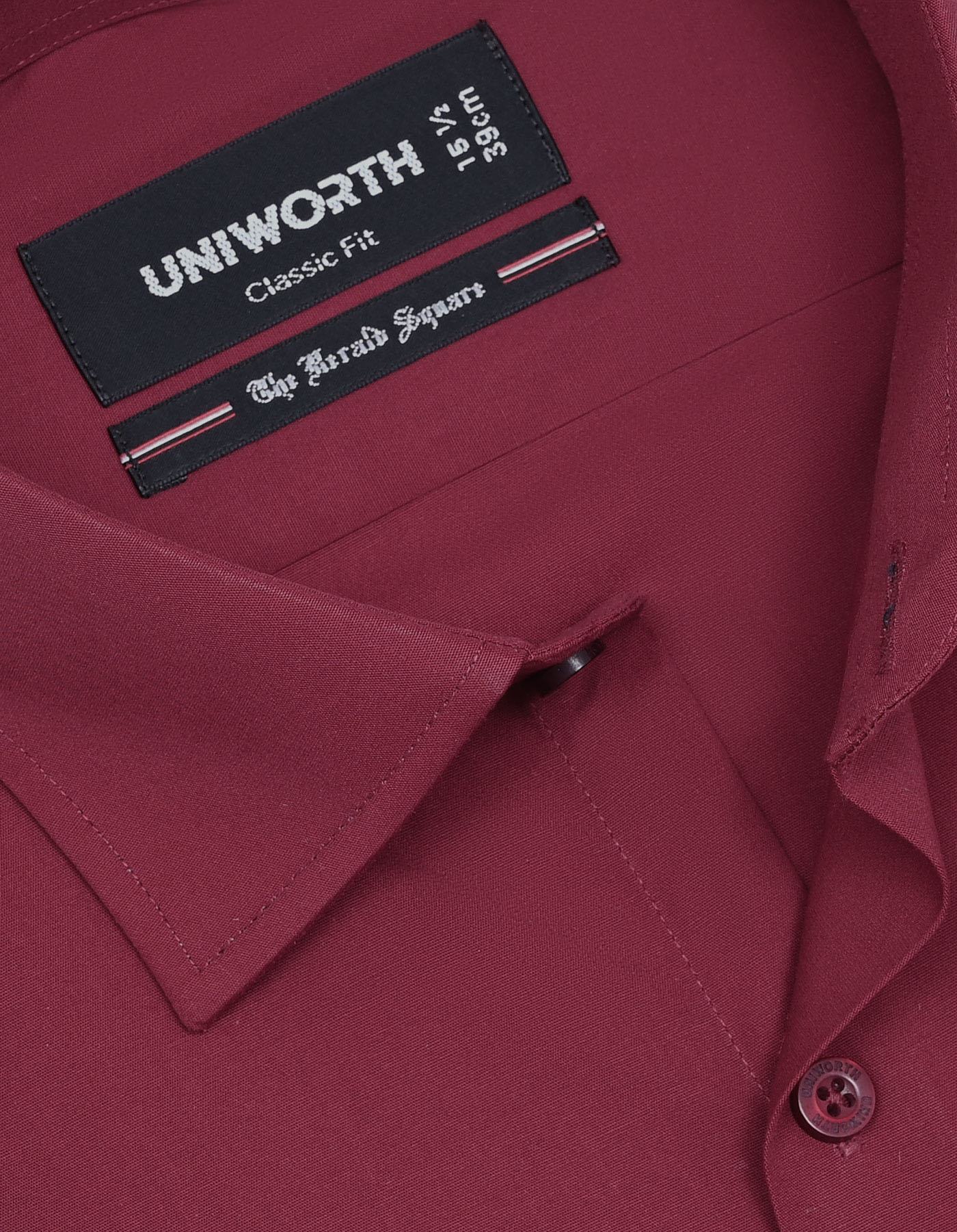 Plain Maroon Classic Fit Shirt FS1612RF-15