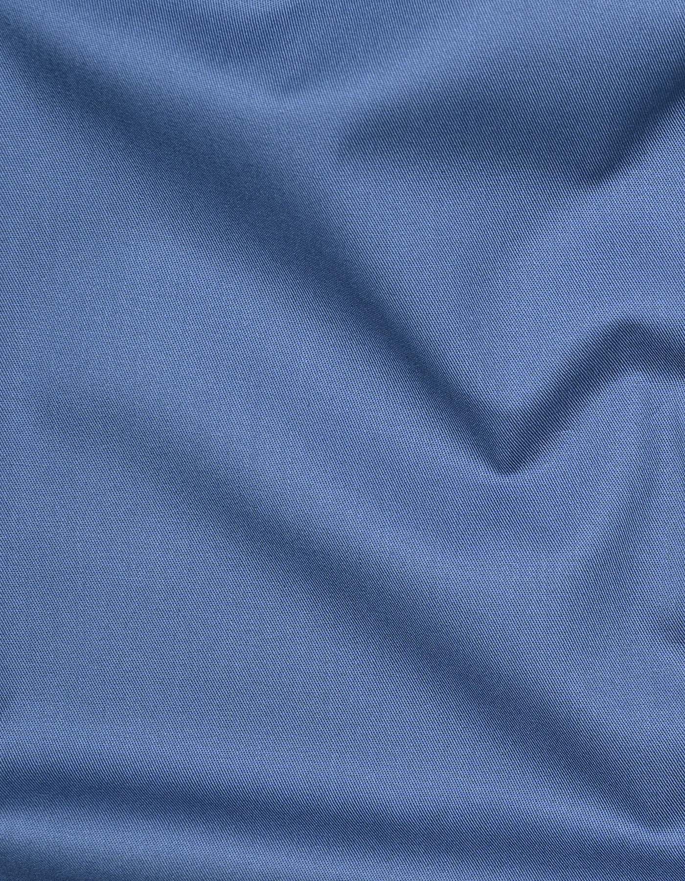 Plain M Blue Tailored Smart Fit Shirt FS1621-1SF-16