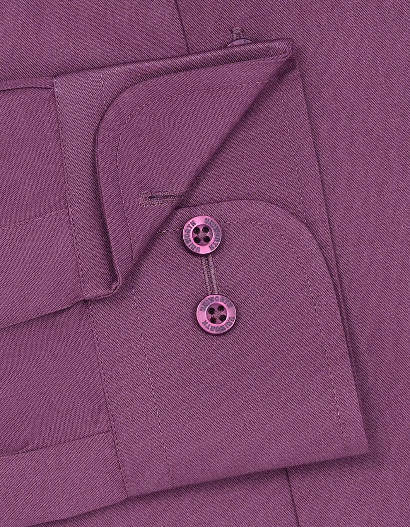 Plain Plum Classic Fit Shirt FS1622RF-15.5