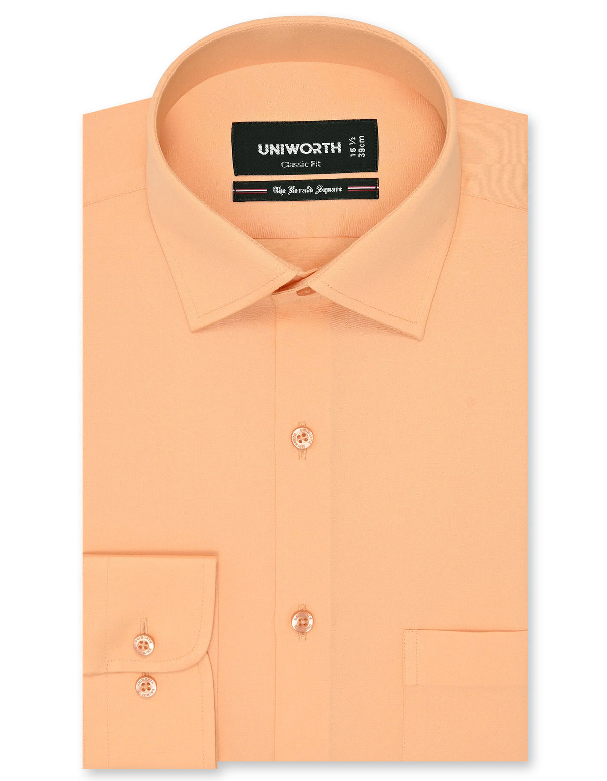 Plain L Orange Classic Fit Shirt FS1630RF-14.5