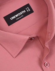 Plain T Pink Classic Fit Shirt FS1634-3RF-15