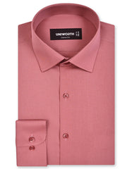 T Pink Plain Classic Fit Shirt