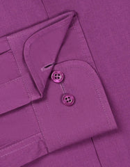 Plain Purple Classic Fit Shirt FS1635RF-15.5