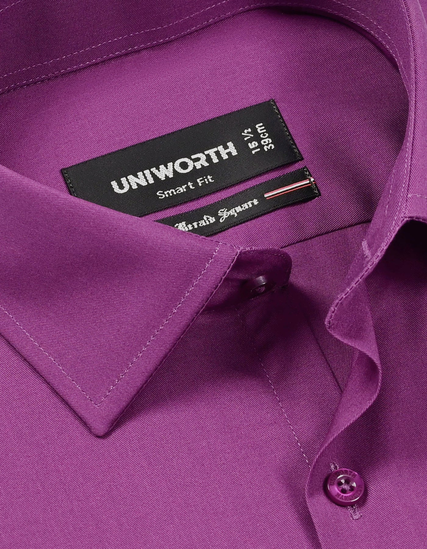 Plain Purple Tailored Smart Fit Shirt FS1635SF-15