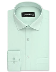 Plain Mint Tailored Smart Fit Shirt FS1639SF-14.5