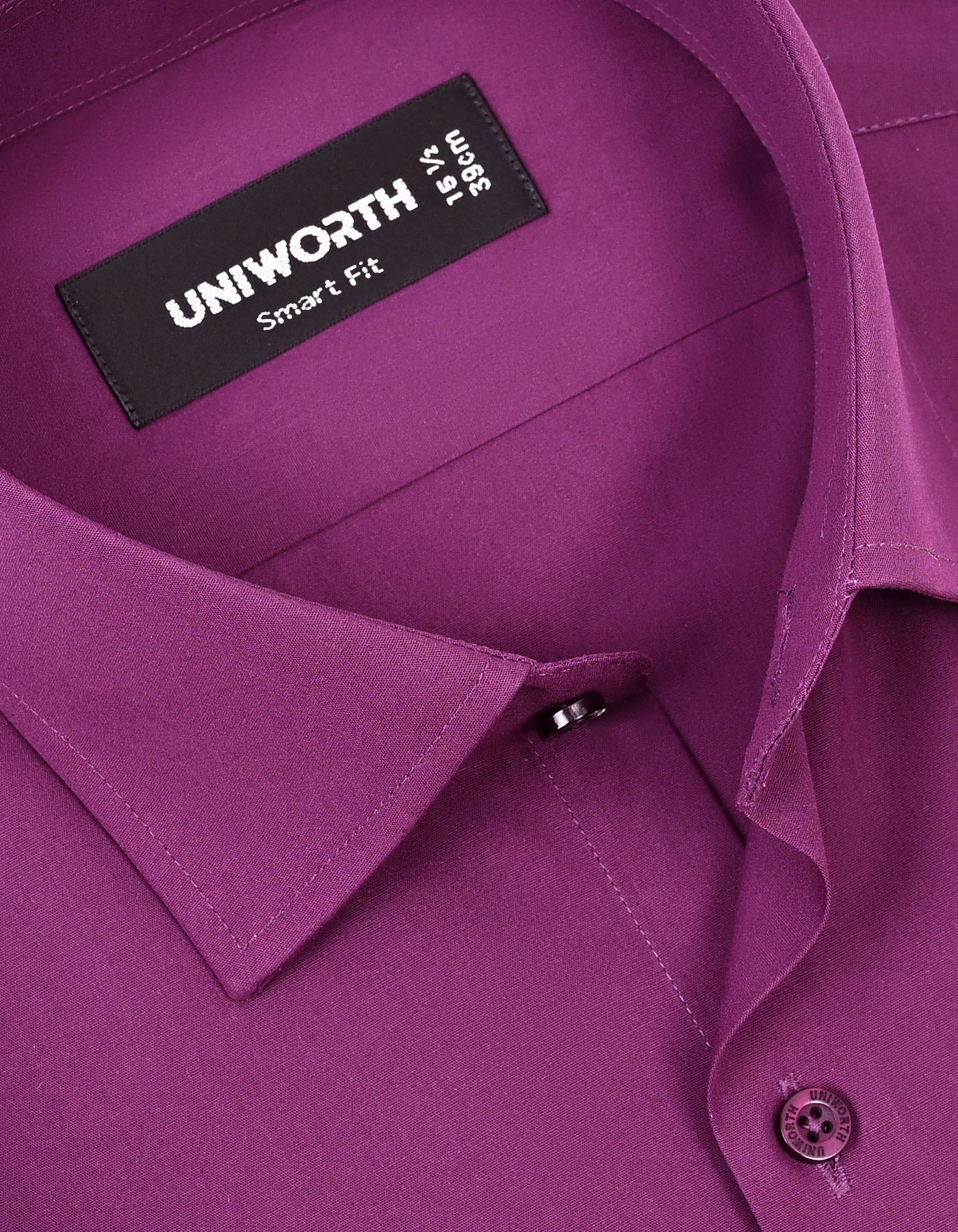 Plain Violet Tailored Smart Fit Shirt FS1644-1SF-15