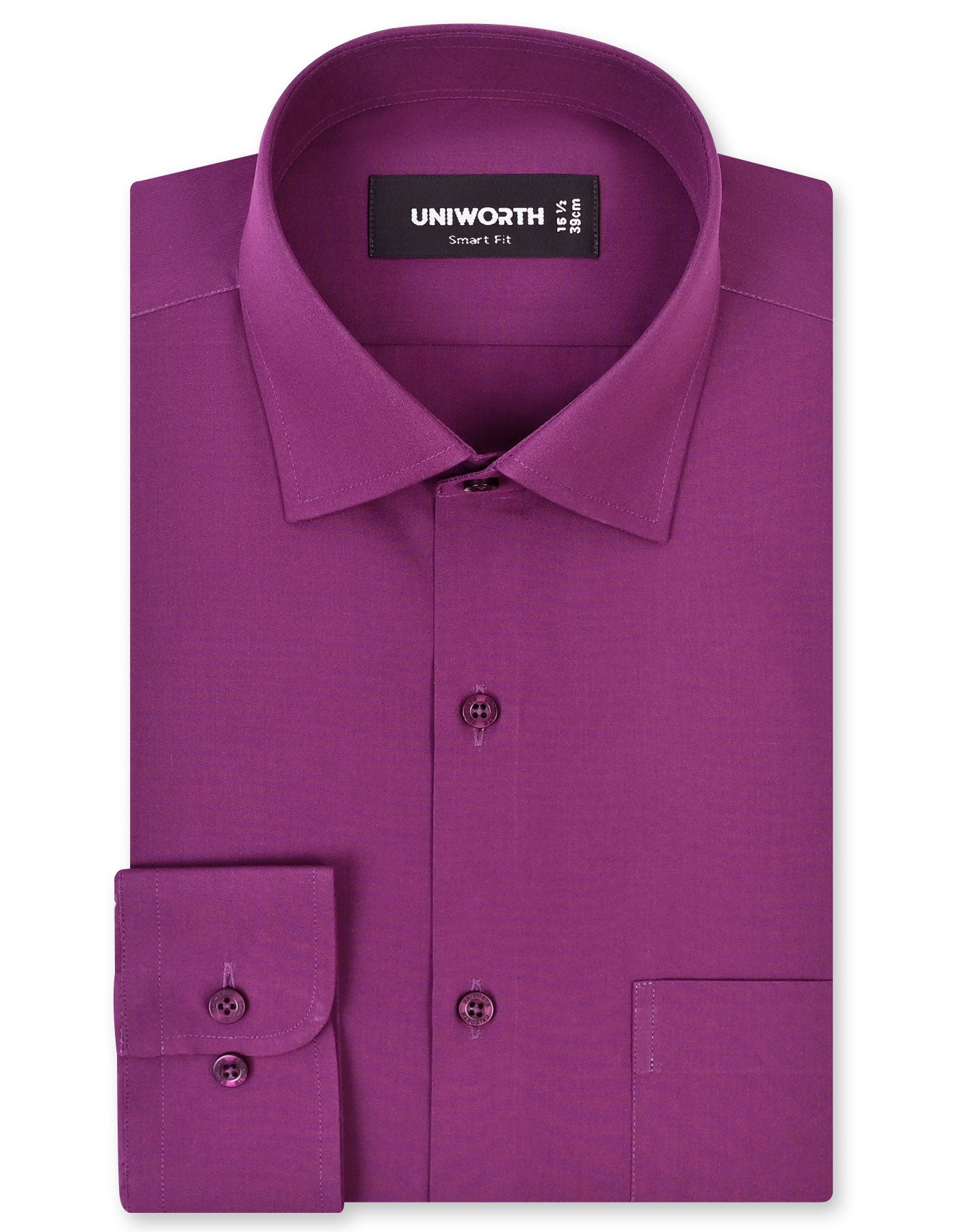 Plain Violet Tailored Smart Fit Shirt FS1644-1SF-14.5