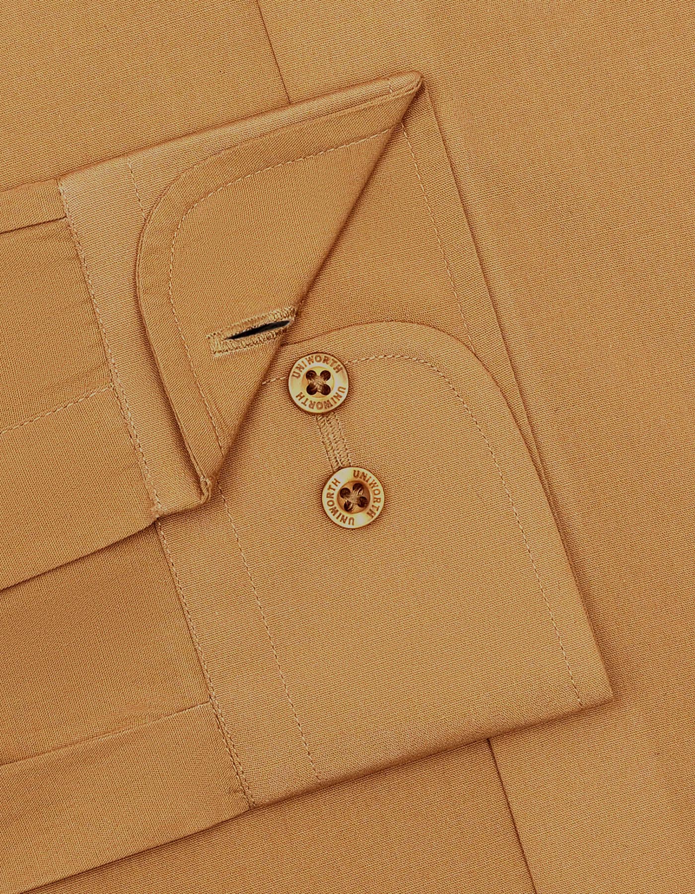 Plain Khaki Classic Fit Shirt FS1647-1RF-15.5