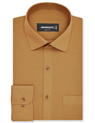 Plain Khaki Classic Fit Shirt FS1647-1RF-14.5