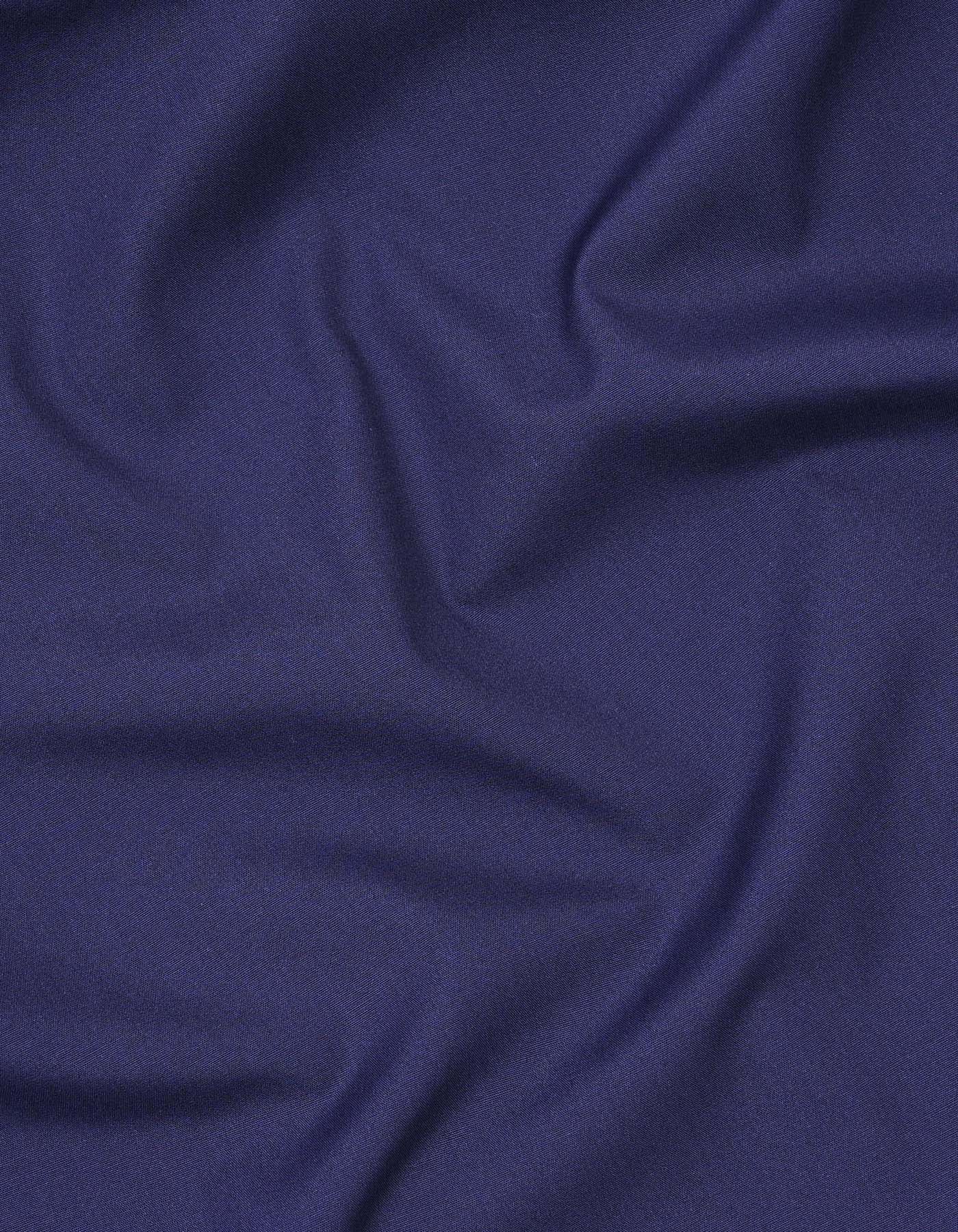 Plain Navy Tailored Smart Fit Shirt FS1648-1SF-16