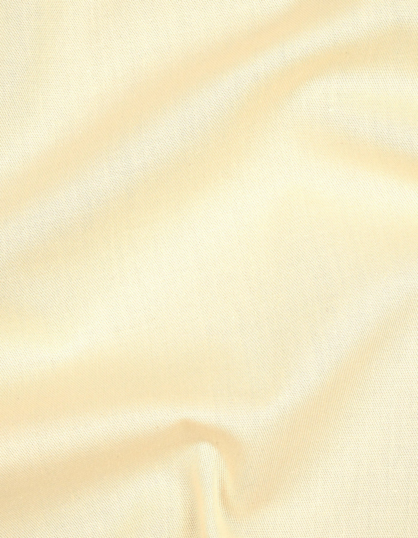 Plain Cream Classic Fit Shirt FS1649-2RF-16