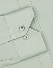 Plain Olive Tailored Smart Fit Shirt FS1650-1SF-15.5