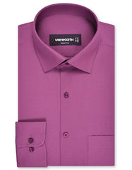 Plain Plum Tailored Smart Fit Shirt FS1651SF-14.5