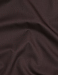 Plain Chocolate Tailored Smart Fit Shirt FS1652-2SF-16