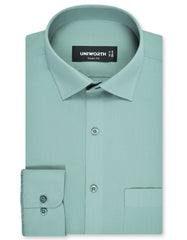 Plain Apple Green Tailored Smart Fit Shirt FS1662SF-14.5