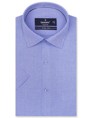 Self Blue Classic Fit Shirt FS20253RH-14.5