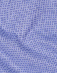 Self Blue Tailored Smart Fit Shirt FS20253SH-15.5