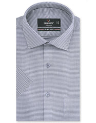 Self Grey Classic Fit Shirt FS20254RH-14.5