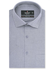 Self Grey Tailored Smart Fit Shirt FS20254SH-14.5