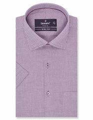 Self Maroon Classic Fit Shirt FS20255RH-14.5