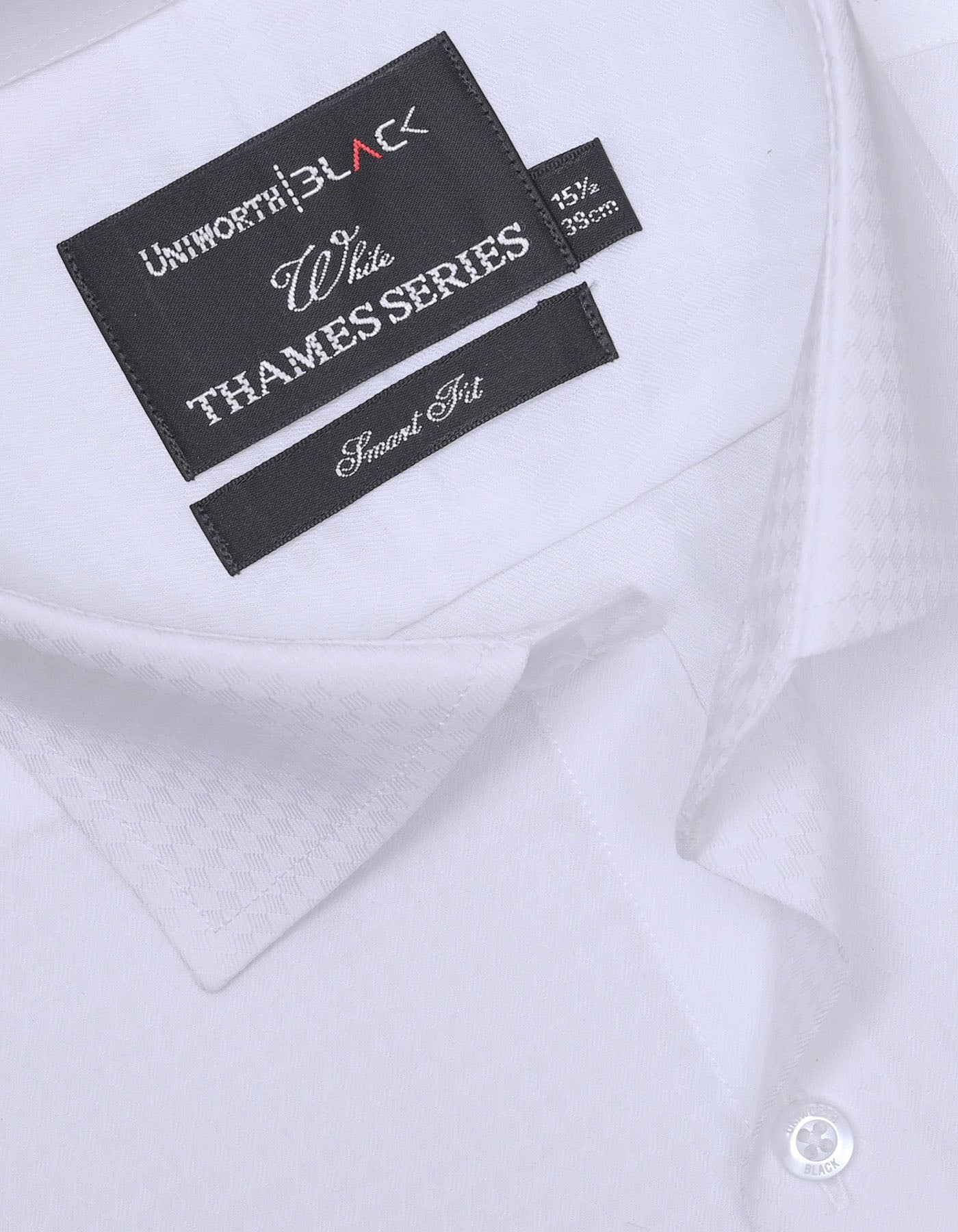 Self White Tailored Smart Fit Shirt FS20352-1SF-15