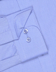 Self Blue Classic Fit Shirt FS20383RF-15.5