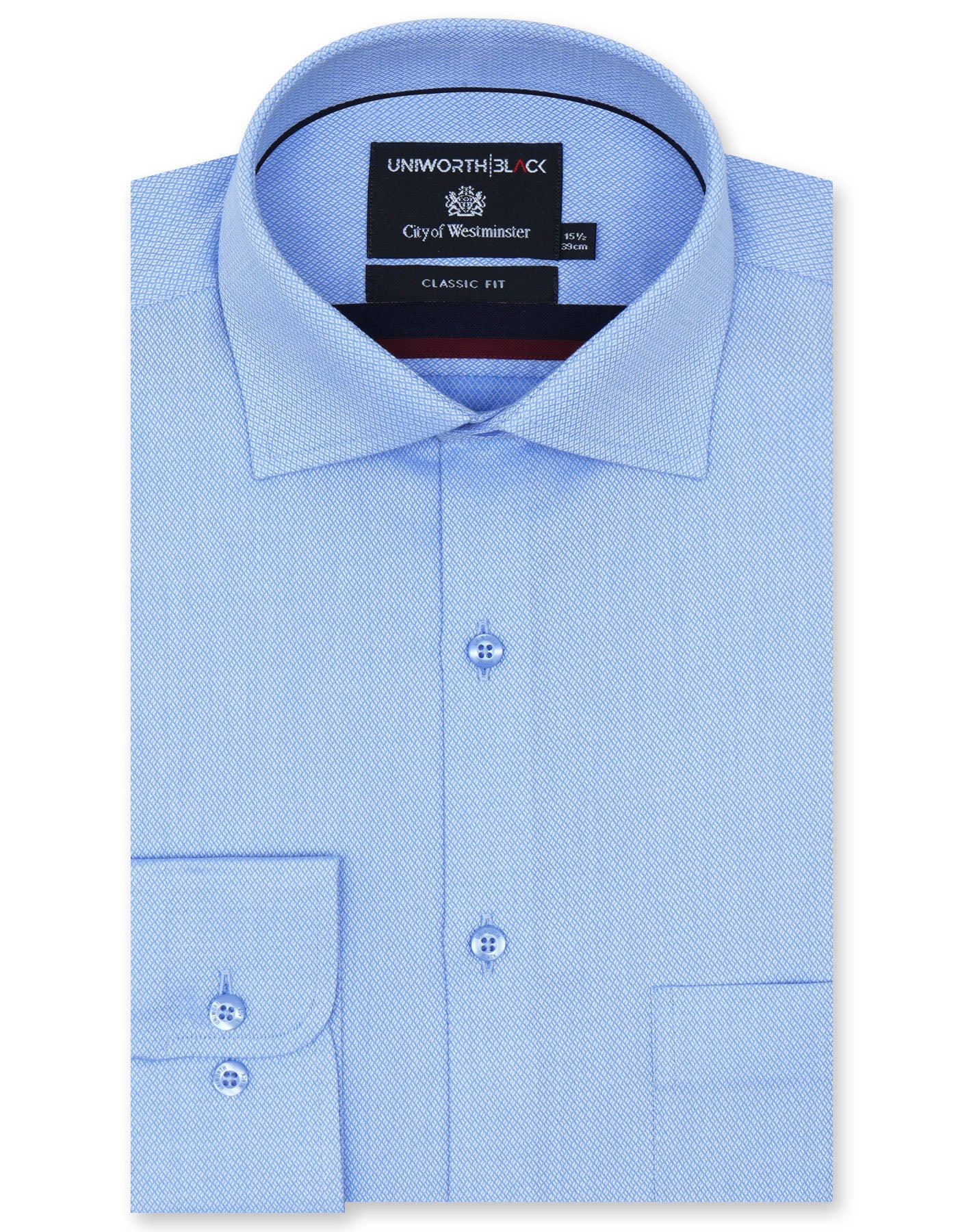 Self Sky Tailored Smart Fit Shirt FS20389SF-14.5