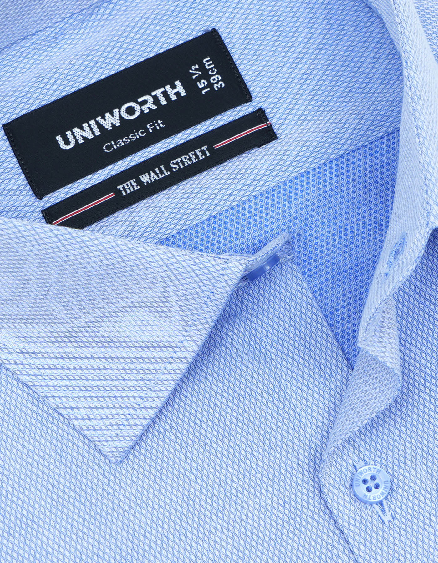 Self Navy Classic Fit Shirt FS20398RF-15