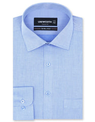 Self Navy Classic Fit Shirt FS20398RF-14.5