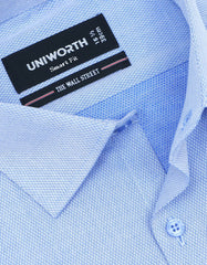 Self Navy Tailored Smart Fit Shirt FS20398SF-15