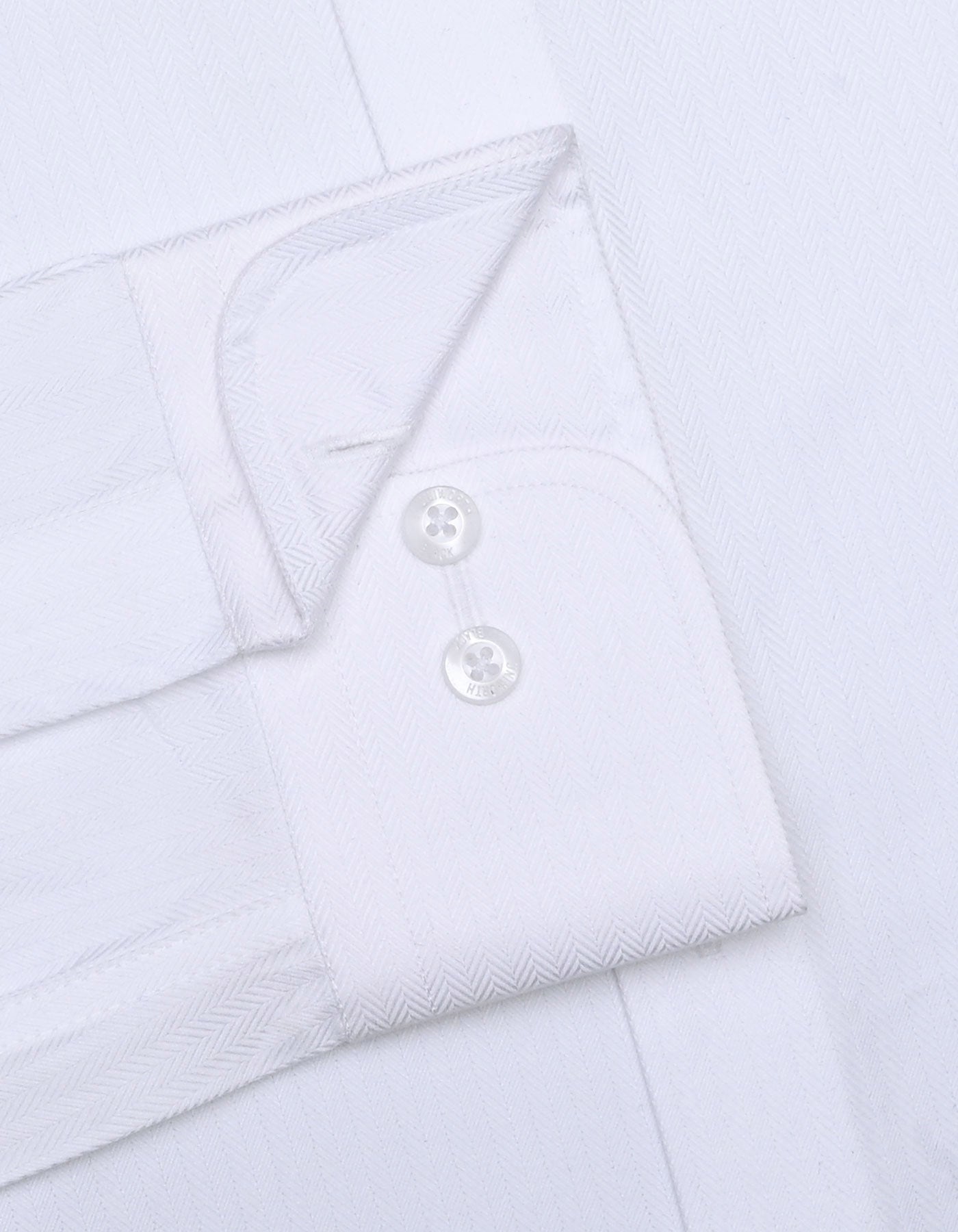 Self White Tailored Smart Fit Shirt FS20400SF-15.5