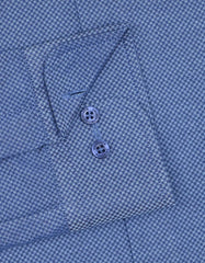 Self Navy Tailored Smart Fit Shirt FS20401SF-15.5