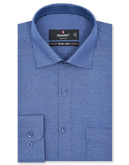 Self Navy Tailored Smart Fit Shirt FS20401SF-14.5