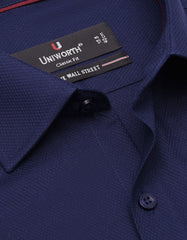 Self Navy Classic Fit Shirt FS20407RF-15