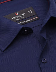 Self Navy Tailored Smart Fit Shirt FS20407SF-15