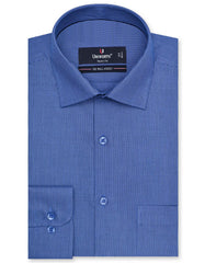 Self Blue Tailored Smart Fit Shirt FS20408SF-14.5