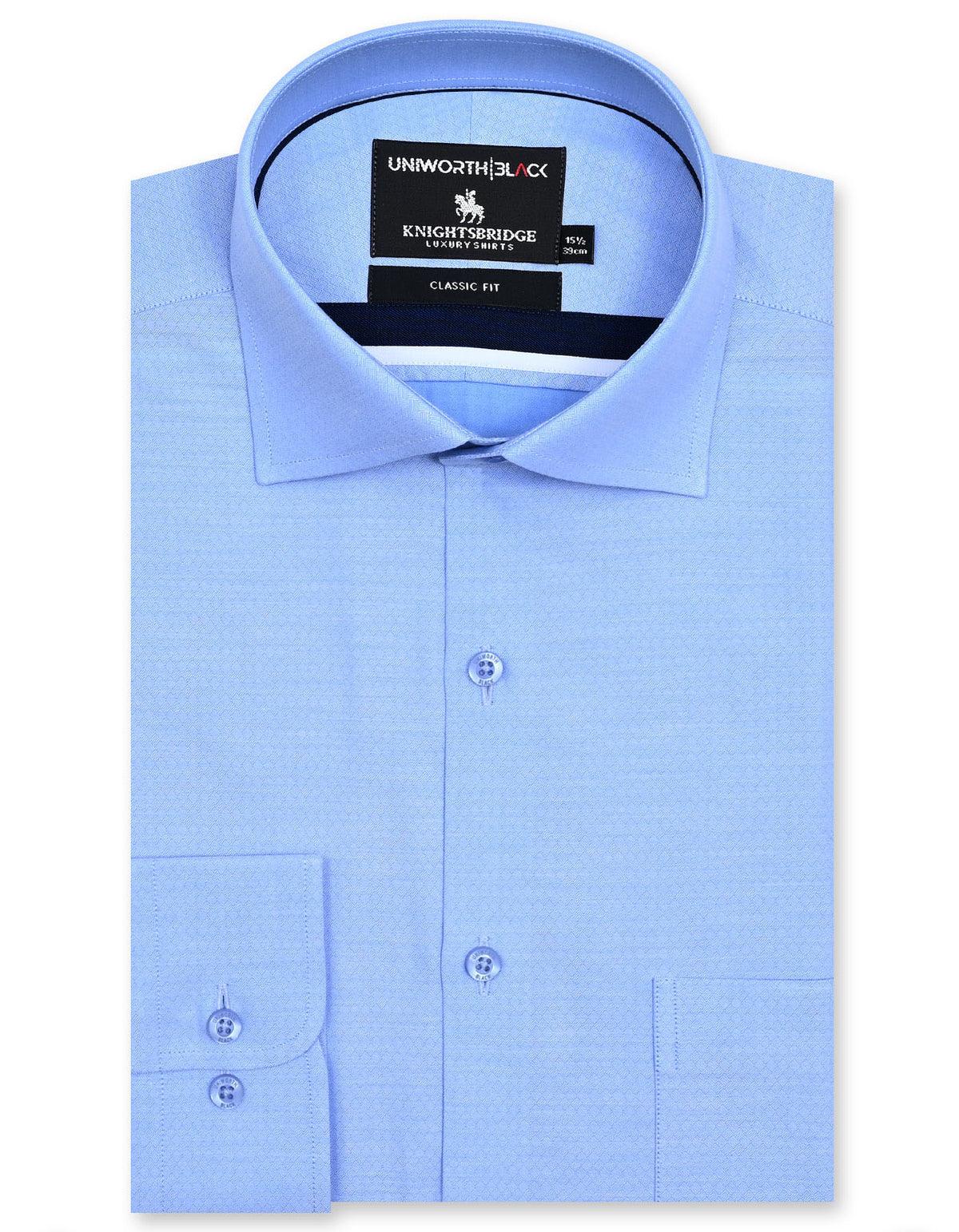 Self Sky Classic Fit Shirt FS20410RF-14.5