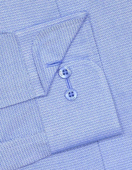 Self Blue Tailored Smart Fit Shirt FS20412SF-15.5