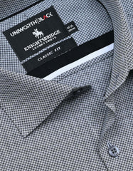 Self Grey Classic Fit Shirt FS20414RF-15