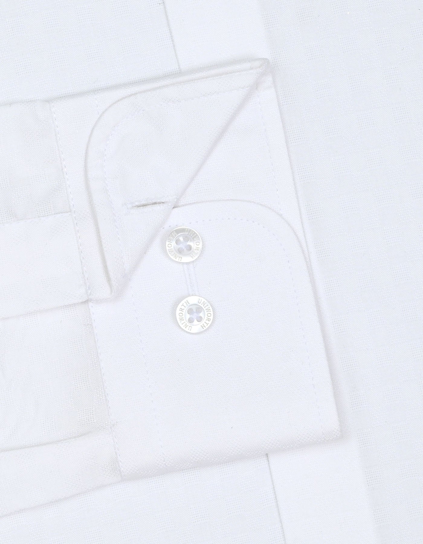 Self White Smart Fit Shirt FS20420SF-15.5