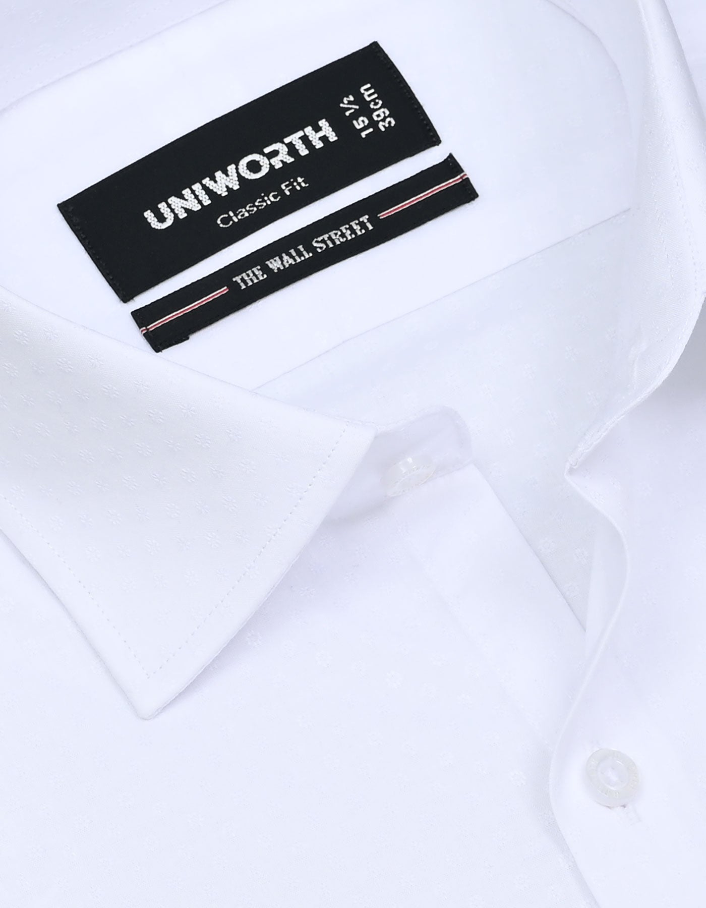 Self White Classic Fit Shirt FS20424RF-15