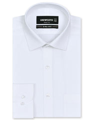 Self White Smart Fit Shirt FS20426SF-14.5