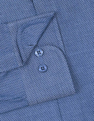 Self Blue Classic Fit Shirt FS20428RF-15.5