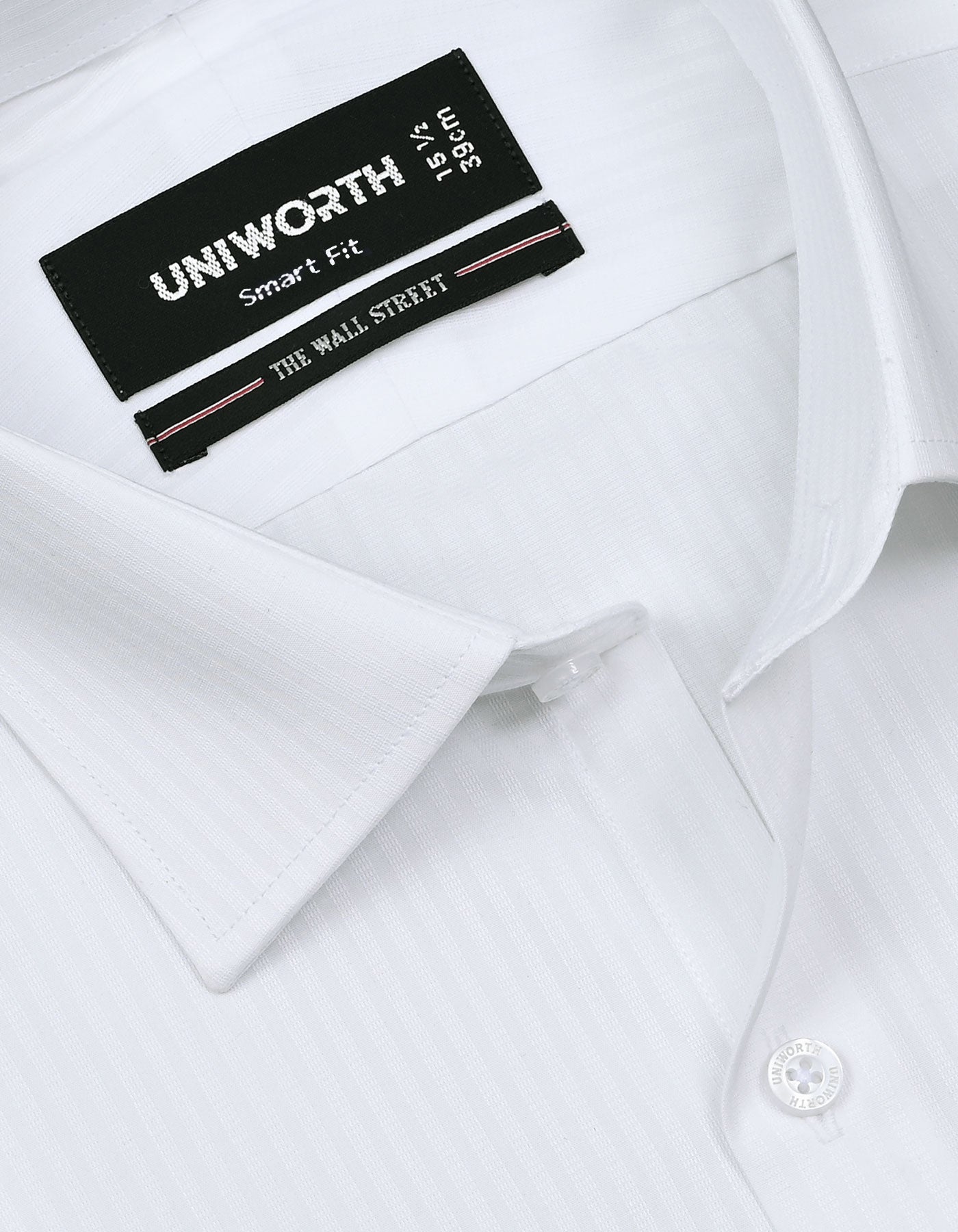 Self White Smart Fit Shirt FS20431SF-15