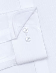 Self White Smart Fit Shirt FS20432SF-15.5