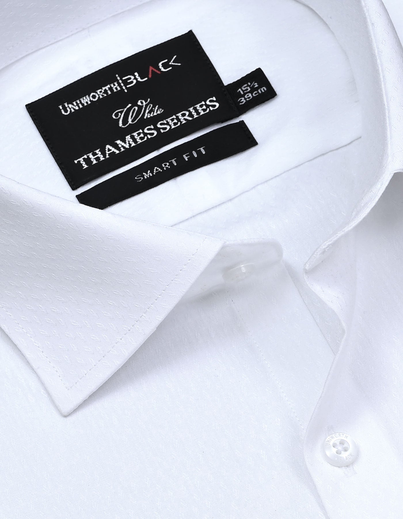 Self White Smart Fit Shirt FS20432SF-15