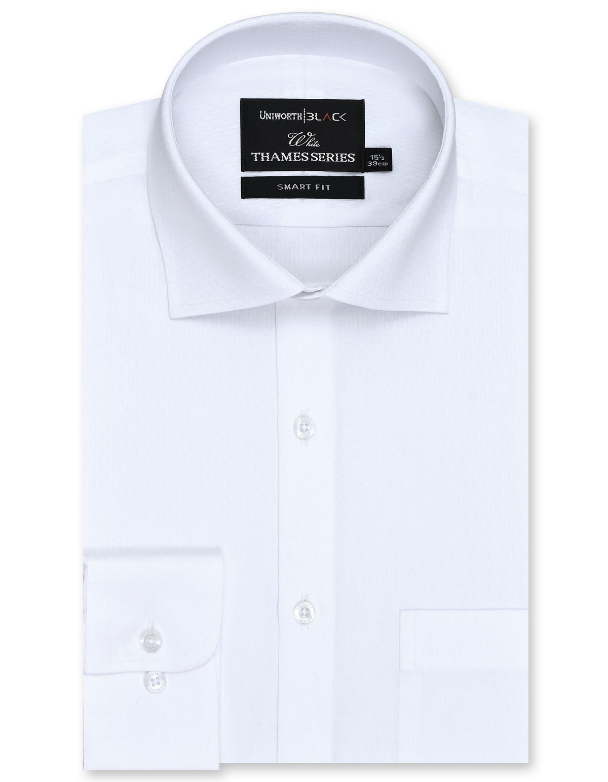 Self White Smart Fit Shirt FS20432SF-14.5